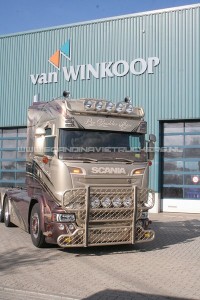 13 Brodde AB Scania Streamline R730 V8 8x4 triple hook  driver Per Brodde Sweden www.vanwinkoop.nl www.scandinavietruckers.nl